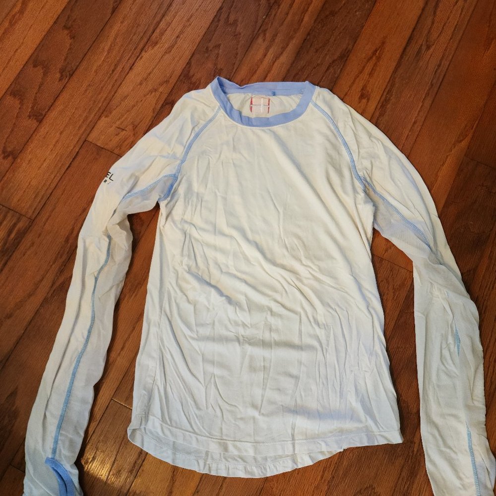 Kastel Denmark long sleeve sun shirt white size XS